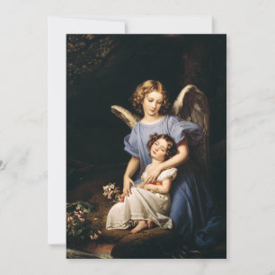 The Guardian's Watch by Karl Joseph Stieler Art Invitation