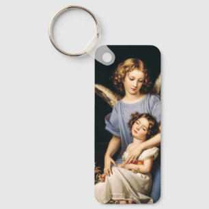 The Guardian's Watch by Karl Joseph Stieler Art Key Ring