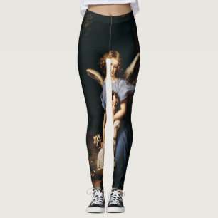 The Guardian's Watch by Karl Joseph Stieler Art Leggings