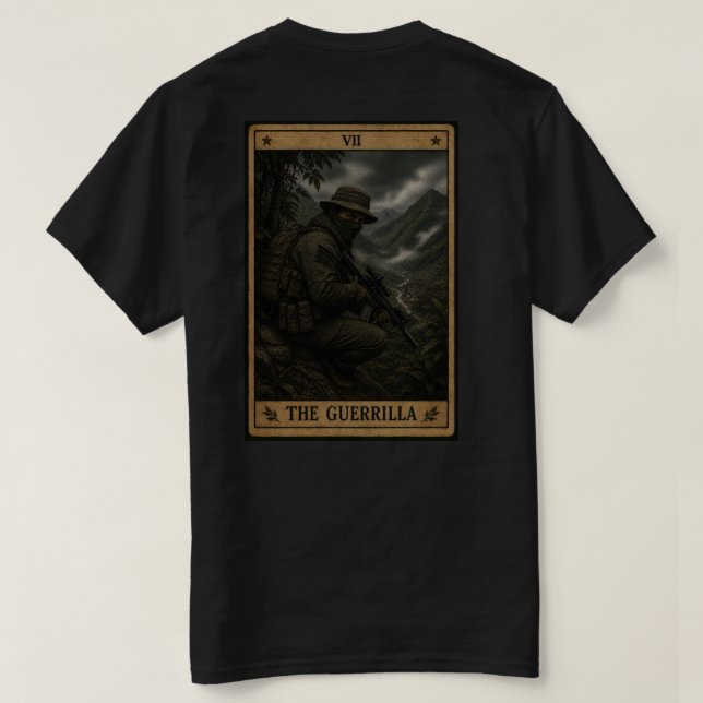 The Guerrilla T shirt  (Design Back)