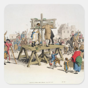 The Guilty Square Sticker