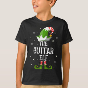 The Guitar Elf Family Matching Christmas T-Shirt