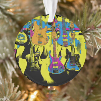 The Guitar Party - Musical Instrument Ceramic Orna Ornament
