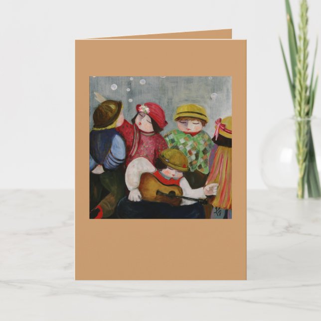 The Guitar Player Card (Front)