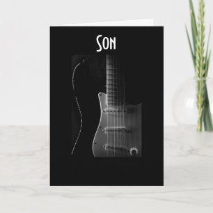 'THE GUITAR' SON'S BIRTHDAY CARD