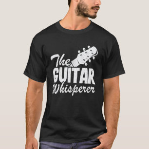 The Guitar Whisperer Vintage Guitarist Dad Mens Gu T-Shirt
