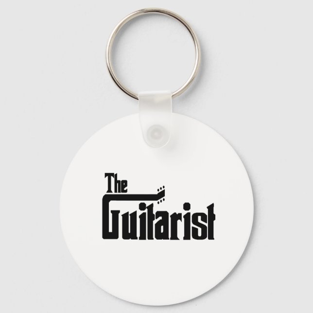 The Guitarist Key Ring (Front)