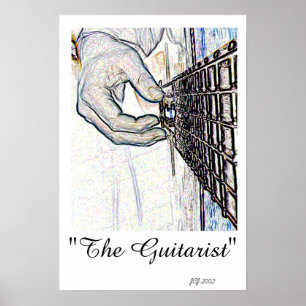 The Guitarist Poster