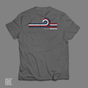 The Gulf of America Retro Back to the 80s  T-Shirt