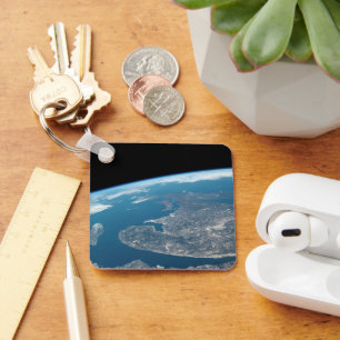 The Gulf Of St. Lawrence And Canada. Key Ring