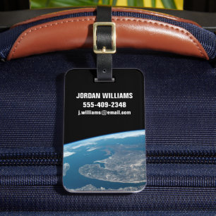 The Gulf Of St. Lawrence And Canada. Luggage Tag
