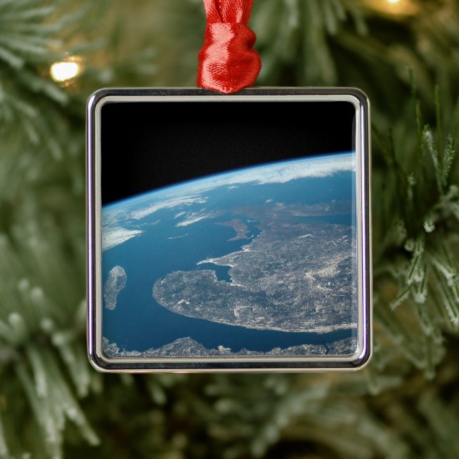 The Gulf Of St. Lawrence And Canada. Metal Tree Decoration (Tree)