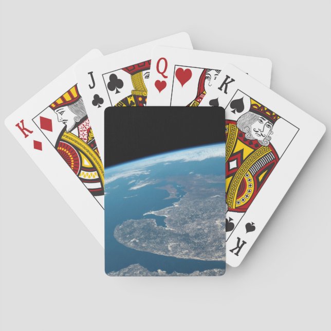 The Gulf Of St. Lawrence And Canada. Playing Cards (Back)