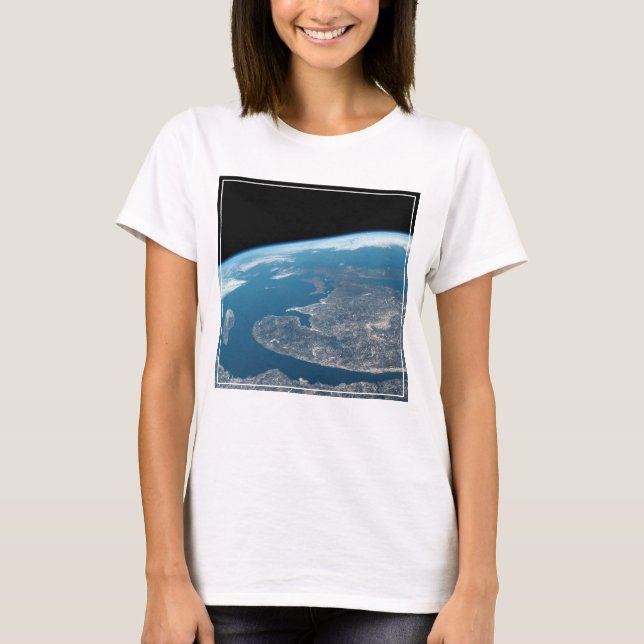 The Gulf Of St. Lawrence And Canada. T-Shirt (Front)