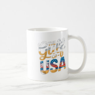 The Gulf Of Usa America Beach Vacation Design Ragl Coffee Mug