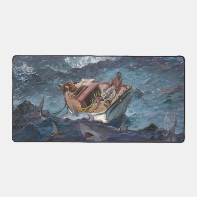 The Gulf Stream 1899 W Homer Desk Mat (Front)