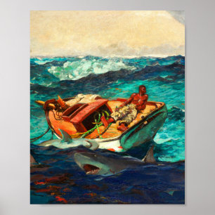 The Gulf Stream by Winslow Homer Poster