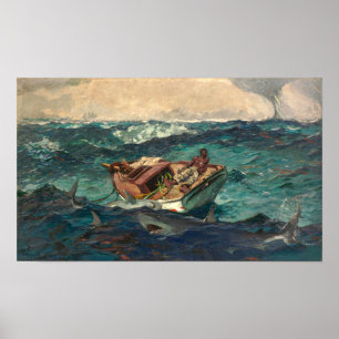 The Gulf Stream Winslow Homer Poster