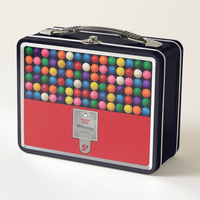 The Gumball Machine Metal Lunch Box (Front)
