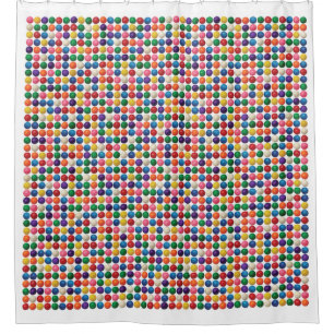 The Gumball Machine Shower Curtain