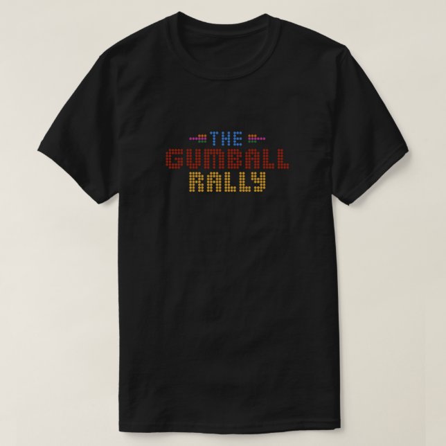 The Gumball Rally Essential T-Shirt (Design Front)