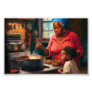 The Gumbo, New Orleans, New Orleans Art Photo Print