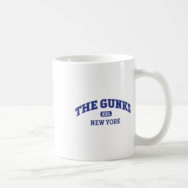 The Gunks College Style Rock Climbing Area Design  Coffee Mug (Right)