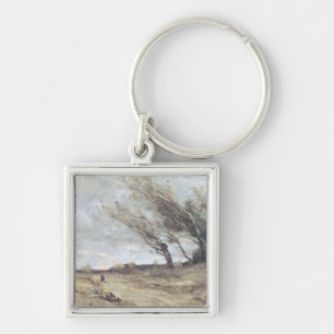 The Gust of Wind, c.1865-70 Key Ring