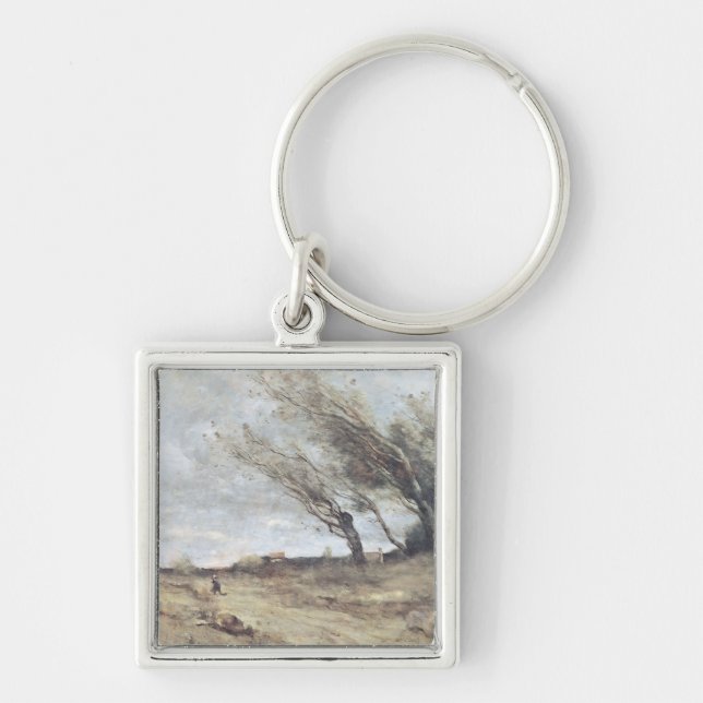 The Gust of Wind, c.1865-70 Key Ring (Front)