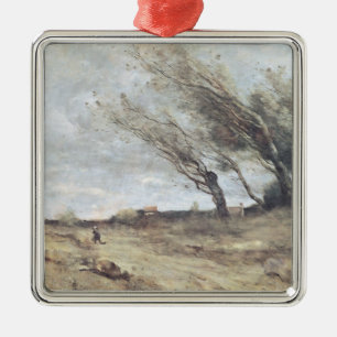 The Gust of Wind, c.1865-70 Metal Tree Decoration