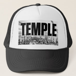 The Gym Is My TEMPLE - Bodybuilding Motivational Trucker Hat