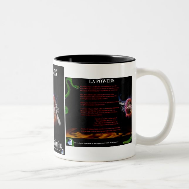 The Gypsy Curse Book Cover Special Edition Mug (Right)