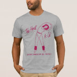 The H is O T-Shirt<br><div class="desc">The heat is definitely on in this shirt. Throwback design to an early 80s aerobic dance-off in Arcadia,  Florida. Feel the Burn!!</div>