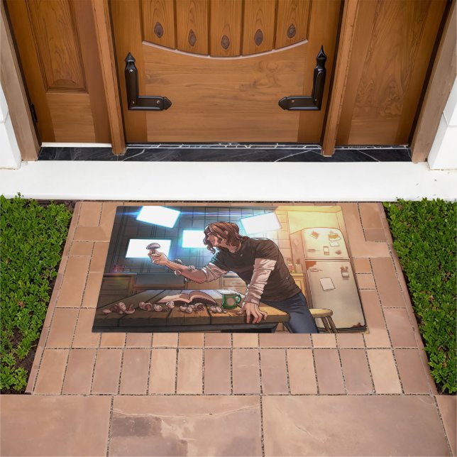 The Hacker's Monarchy: Caddie Welcome Mat (Outdoor)