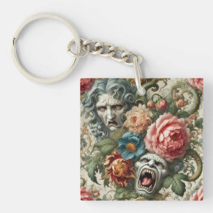 The Hag & the Howl – Gothic Victorian Key Ring