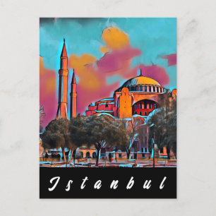 The Hagia Sophia Istanbul Postcard