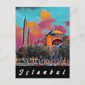 The Hagia Sophia Istanbul Postcard