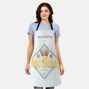 The Hague City Netherlands Retro Holland Vintage Apron