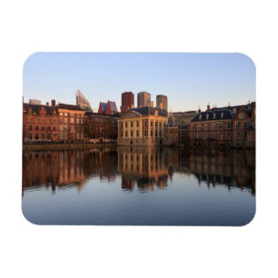 The Hague skyline in the Netherlands Magnet