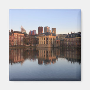 The Hague skyline in the Netherlands Magnet