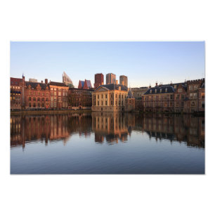 The Hague skyline in the Netherlands Photo Print