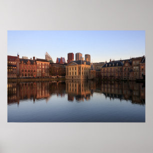 The Hague skyline in the Netherlands Poster