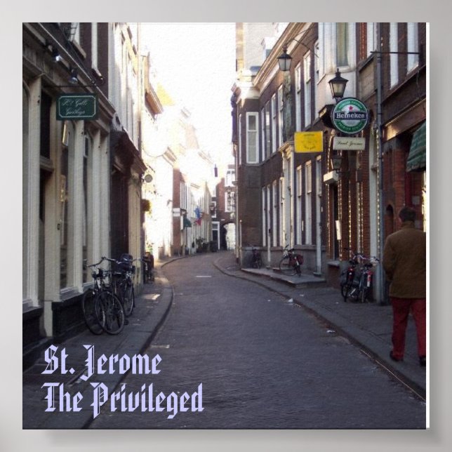 The Hague, St. Jerome, The Privileged Poster (Front)