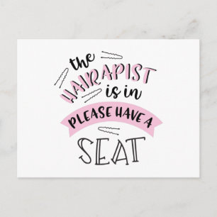 The Hairapist Postcard