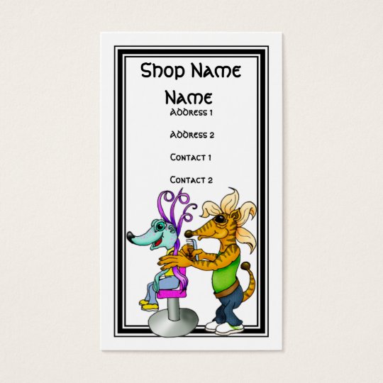 The Hairdresser Business Card