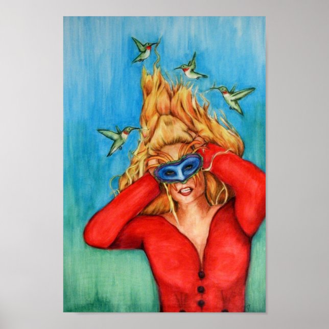 The Hairdressers Fine Art Print (Front)