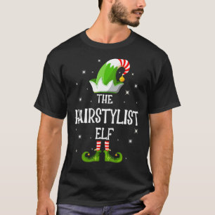 The Hairstylist Elf Family Matching Group Christma T-Shirt