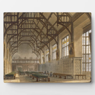 The Hall of Trinity College, Cambridge, from 'The Plaque