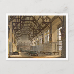 The Hall of Trinity College, Cambridge, from 'The Postcard