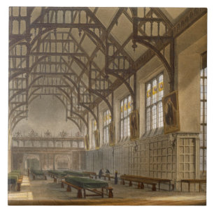 The Hall of Trinity College, Cambridge, from 'The Tile